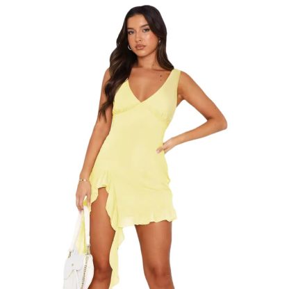 Pure Color Hot Girl Skirt Pure Desire Style European And American Women - Image 5
