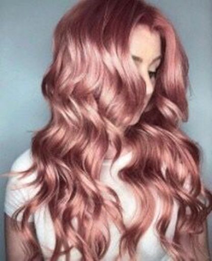 Amazon''S New Trend European And American Wig Women''S Long Curly Hair Medium Dyed Big Wave Hair Cover Face Repair False Headgear - Image 3