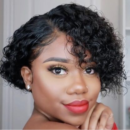 European And American Wigs Women's Short Curly Hair Wigs - Image 5
