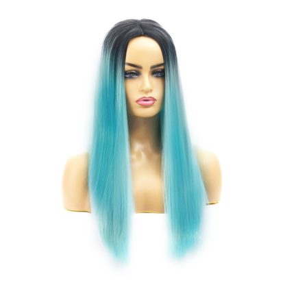 Women's Chemical Fiber Hair Wigs For Long Straight Dyed Hair - Image 3