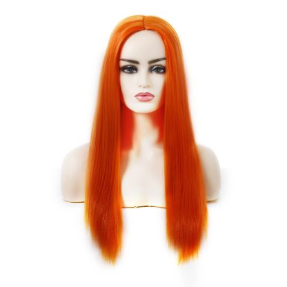 Women's Chemical Fiber Hair Wigs For Long Straight Dyed Hair - Image 7