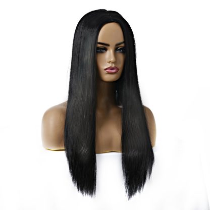 Women's Chemical Fiber Hair Wigs For Long Straight Dyed Hair - Image 10