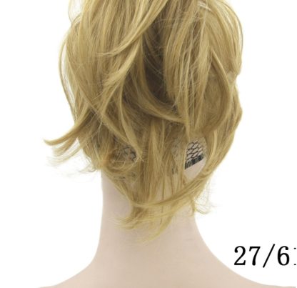 Grip ponytail short hair female curly hair wig flexible hair ponytail - Image 8