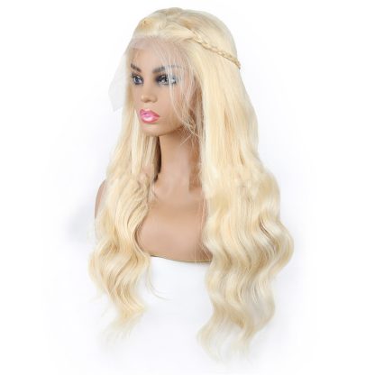 Semi Lace Real Wig Blond Headgear - Image 5