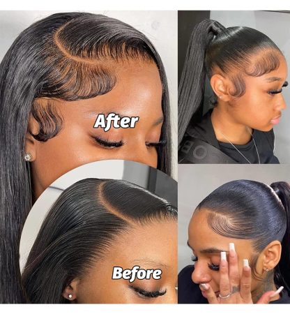 Real Hair Hairline Stickers Wig Bangs Sideburns Stickers - Image 9