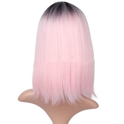 BOBO head gradient short straight hair hood - Image 3