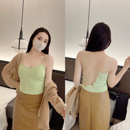 Spider Web Beauty Back Small With Braces And Breast Pad One-piece Vest - Image 9