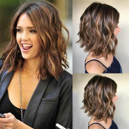 Wig female short curly hair - Image 3