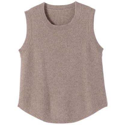 Solid Color Cashmere Knitted Sling For Women Spring And Summer - Image 5