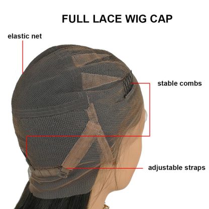 Mid-length blond wig - Image 3