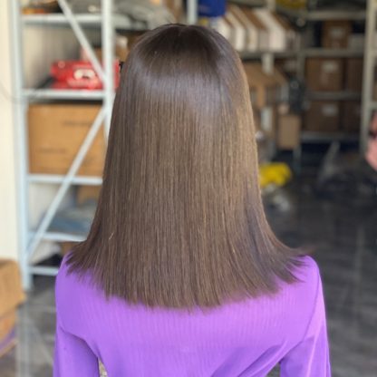 High-density Real Human Hair Wig European And American Style - Image 4