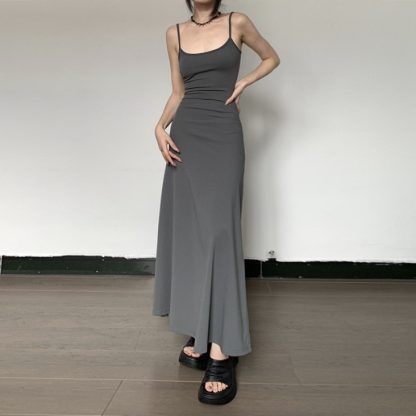 Female Summer Hot Girl Slim Fit Long Dress - Image 6