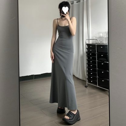 Female Summer Hot Girl Slim Fit Long Dress - Image 2