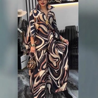 Loose Fashion Casual Suit 2 Piece Set - Image 2