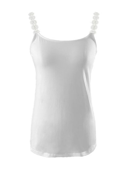 Lace Stitching Fashion Spring And Summer Solid Color Loose Vest - Image 9