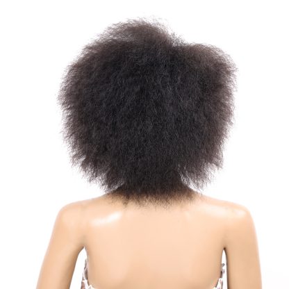 Fluffy curly hair wig - Image 5