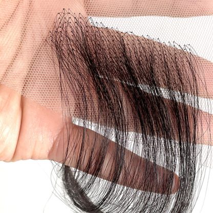 Real Hair Hairline Stickers Wig Bangs Sideburns Stickers - Image 3