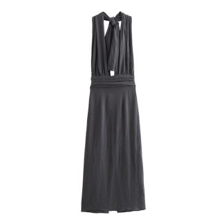 Design Sense Niche Slim Fit Slimming Casual Dress