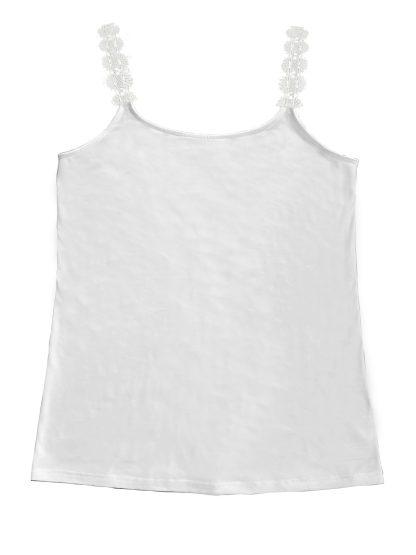 Lace Stitching Fashion Spring And Summer Solid Color Loose Vest - Image 10