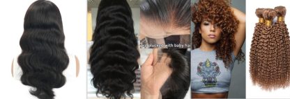 kinky curly wave human hair - Image 7