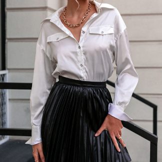 Fashion Casual Women's Clothing Pleated Skirt