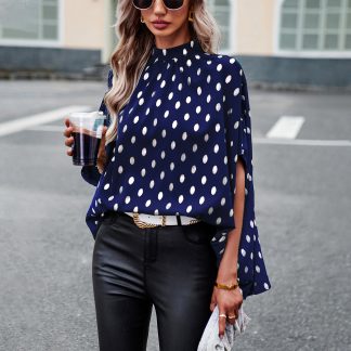 Women's Autumn Temperament Commute Design Sense Long Sleeve Tops Shirt