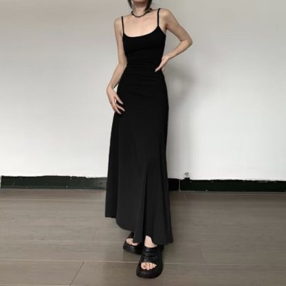 Female Summer Hot Girl Slim Fit Long Dress - Image 7