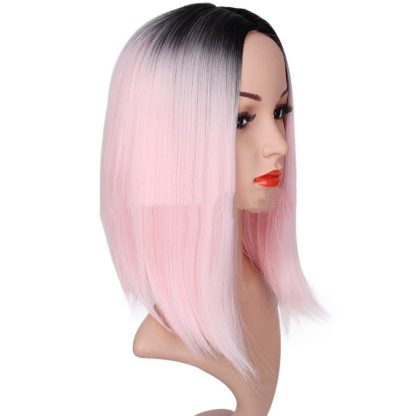 BOBO head gradient short straight hair hood - Image 5