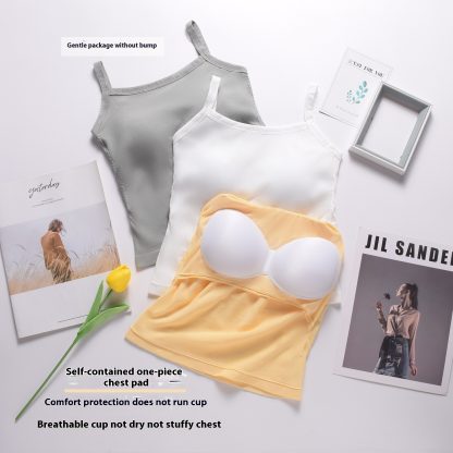 Vest With Chest Pad Slim Fit Short Underwear - Image 3