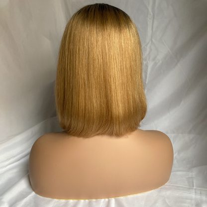 Color Bob Head Real Hair Headgear - Image 2