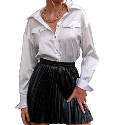 Fashion Casual Women's Clothing Pleated Skirt - Image 5
