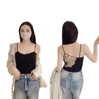 Spider Web Beauty Back Small With Braces And Breast Pad One-piece Vest - Image 6