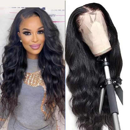 Women's Long Curly Hair Big Wave Wigs Chemical Fiber Full-head Wig - Image 2