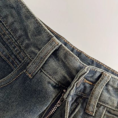 Retro Plus Size Short Denim Skirt Spring - Image 4