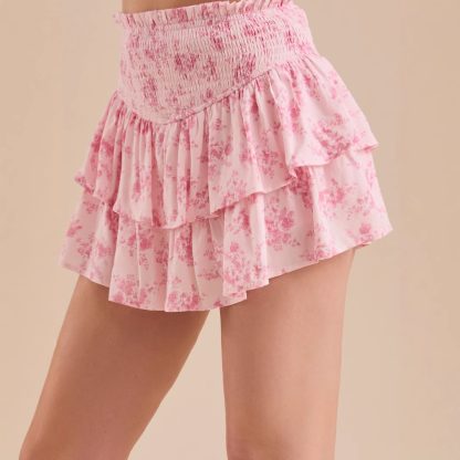 Sweet Ballet Print Cake Dress High Waist Slimming All-matching Skirt - Image 4