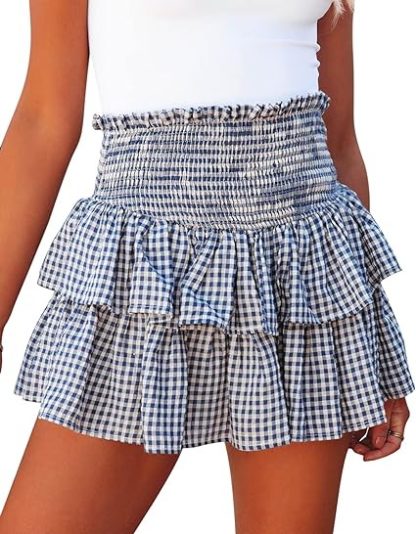 Cake Plaid Fashion Skirt - Image 8