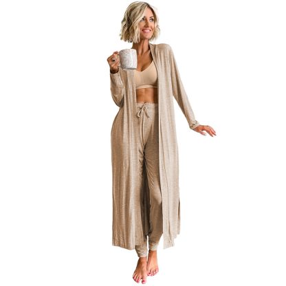 Autumn New Solid Color Long Sleeve Casual Suit Women's Simple All-matching - Image 8