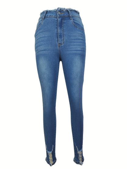 Women's Classic High Waist Sexy Slim Elastic Pants - Image 3