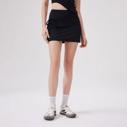 Women's Simple A- Line High Waist Running Sports Skirt - Image 6