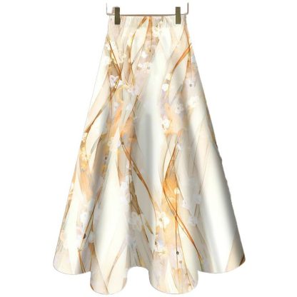 National Style Floral Skirt New Elegant Cover - Image 3