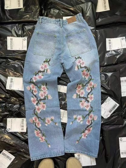 American Retro Washed Summer New Casual Loose Trousers - Image 3