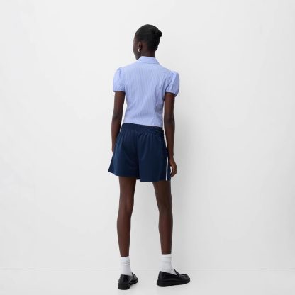 Women's Top Retro Simple Slim Shirt Temperament Commute - Image 2