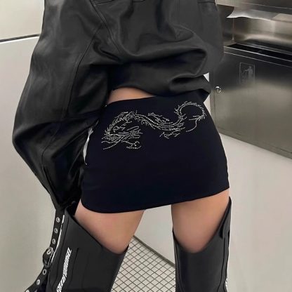New Anti-exposure American Slim Fit Slimming All-match A- Line Hip-wrapped Skirt - Image 4