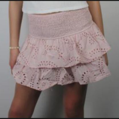 Women's Skirt Pleated Ruffle Print