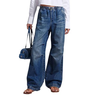 European And American Loose Jeans For Women - Image 5