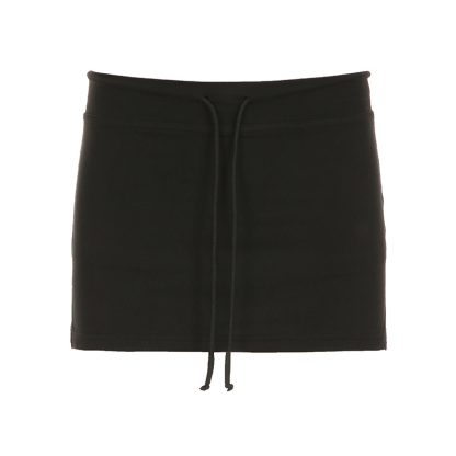 Simple Drawstring Split Solid Color Low Waist Anti-exposure Slimming Sheath Pantskirt - Image 2