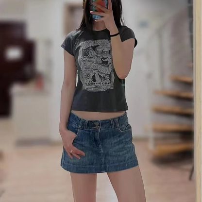 A- Line Slim Design Sense Niche High Waist Slim-fit Skirt