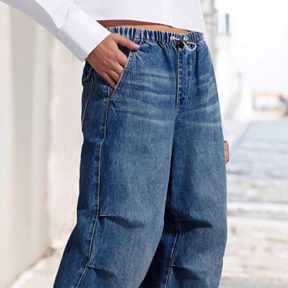 European And American Loose Jeans For Women - Image 3