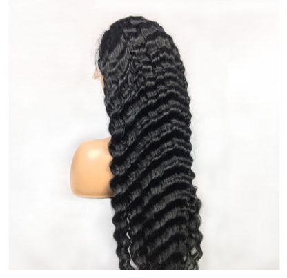 Human Hair 28 30 Deep Wave Lace Frontal Wigs 13 4 Front Wigs - Image 6