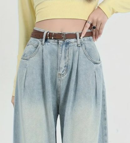 High Waisted Wide Leg Jeans For Women - Image 3
